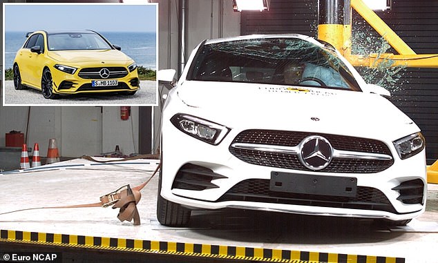 The Mercedes A-Class was the overall top scorer across all four Euro NCAP categories during 2018 tests