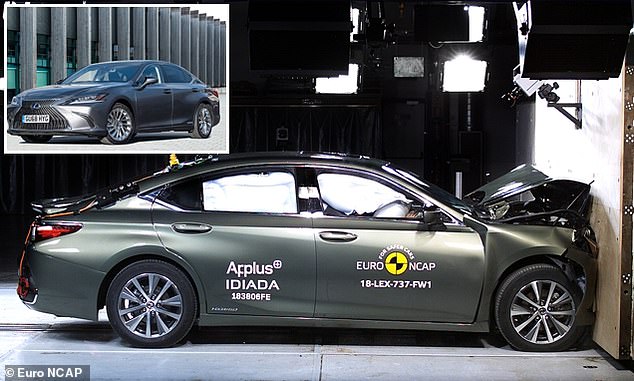 Unlike the Ford Focus, the Lexus ES isn't a massive UK seller. However, its safety credentials speak for themselves