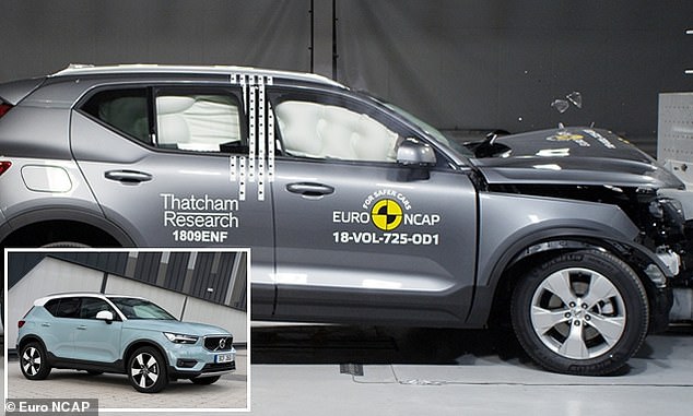 Volvo's XC40 amassed a host of awards last year. Now the Swedish SUV has also been named one of the top 10 safest new cars to buy in 2019