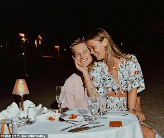 She often shares pictures of the couple together on her social media profiles