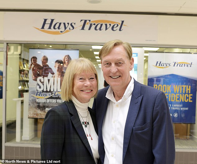 Hays Travel (whose owners John and Irene Hays are pictured) announced yesterday that it is to cut up to 878 jobs out of a total workforce of 4,500 people