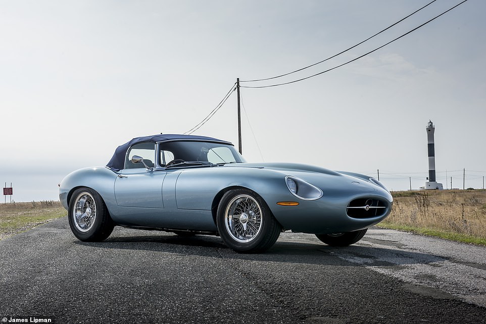 Eagle GB's range of modernised E-Types are a thing to behold. They each take 6,000 man hours to built and will set owners back a hefty £650,000-plus. But just look at it...