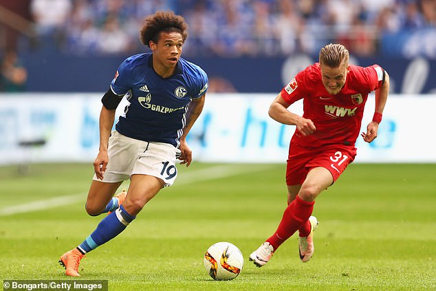 Sane came through the youth ranks at Schalke before signing for Manchester City in 2016