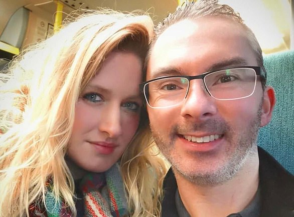 Trapped: Jamie Nelson-Singer(pictured with girlfriend with his girlfriend Elizabeth Eaton) is selling his flat to a property firm at a 40 per cent discount to avoid bankruptcy