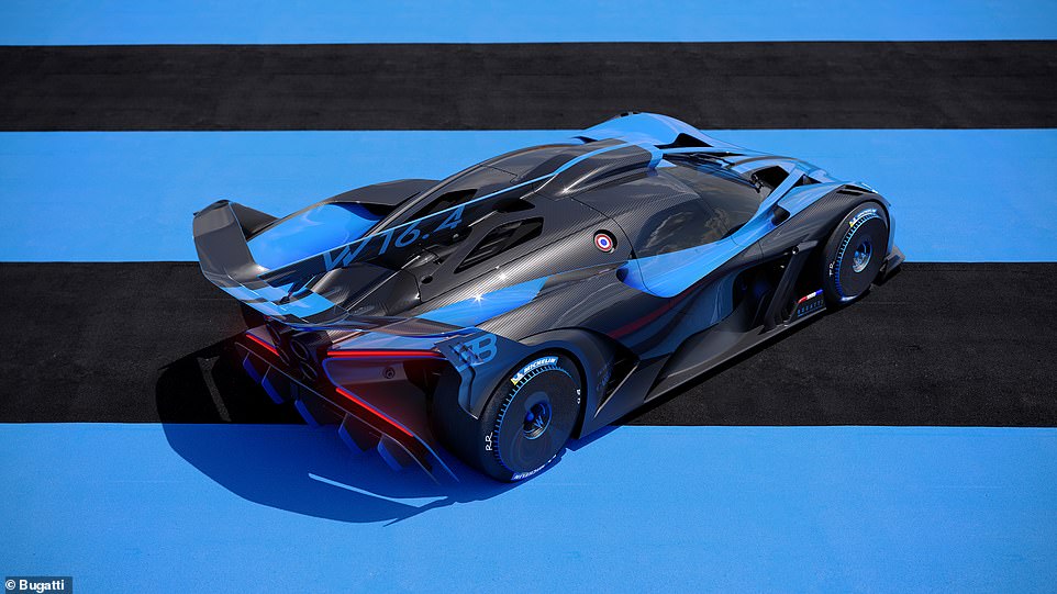 The Bolide can accelerate from 0-62mph in 2.2 seconds. It takes just 7.4 seconds to reach 186mph from a standing start