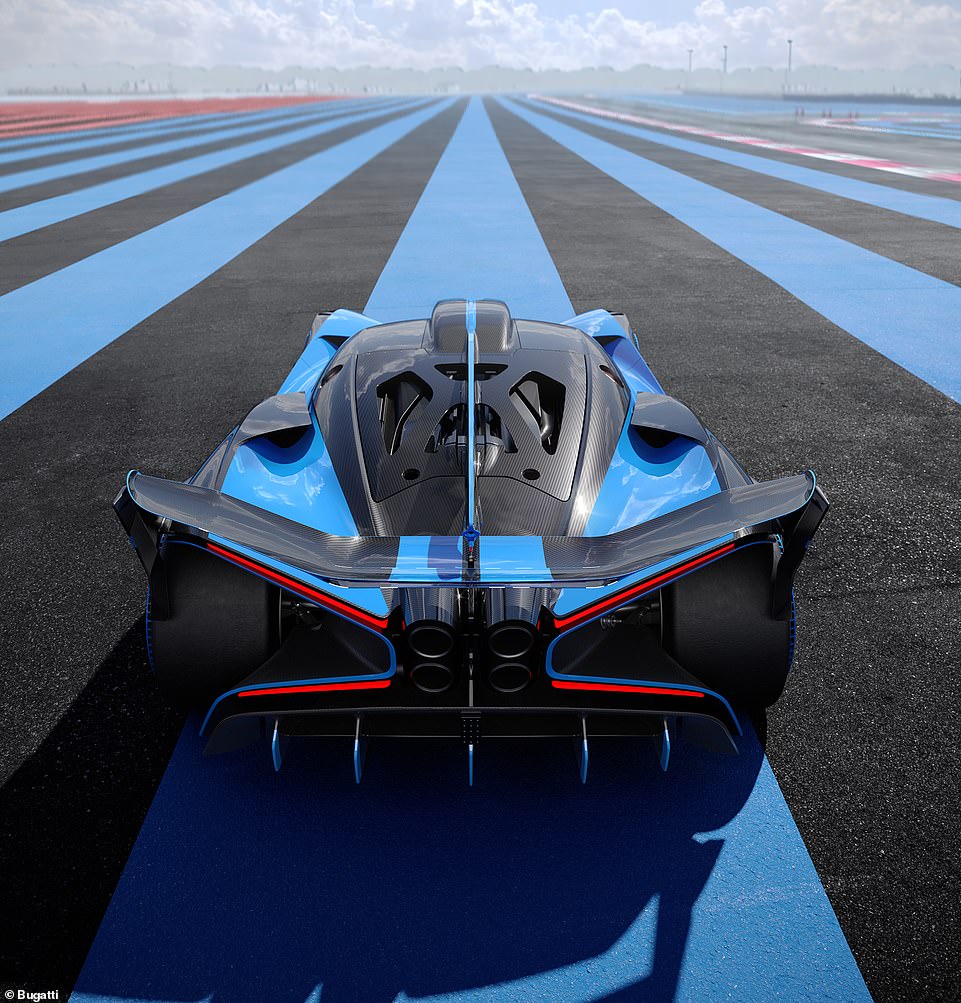 Bugatti hasn't yet confirmed a price or production availability for the car, which is currently seen as a design exercise only