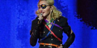 Madonna performs onstage during Pride Island - WorldPride NYC 2019 at Pier 97 on June 30, 2019 in New York City. (Photo by Kevin Mazur/Getty Images for Pride Island)
