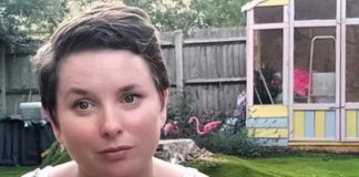 Sarah Mills, 36, was diagnosed with bowel cancer last year and said she lives in 