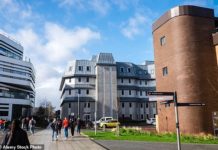 Unfair: Some students at Bournemouth University (pictured), are still having to pay rent for their third term