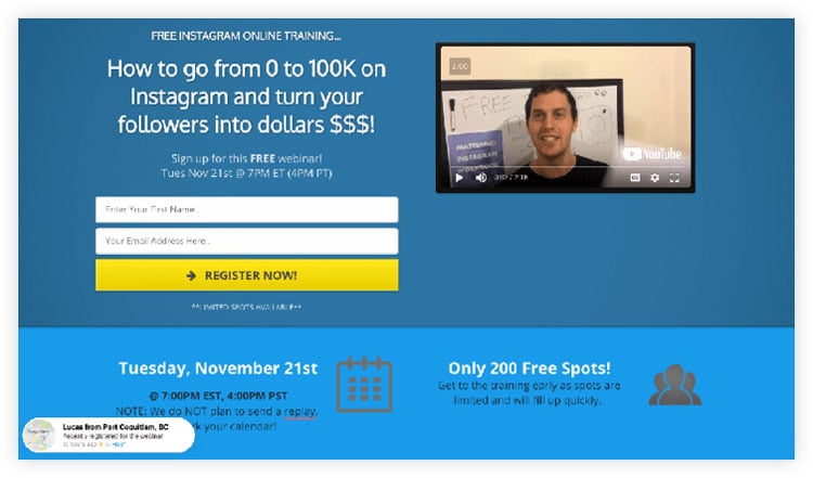 Example of a business opportunity lead magnet