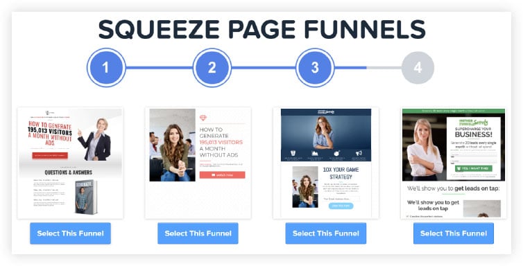 Example of lead magnet funnel templates for clickfunnels